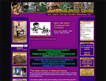 Tablet Screenshot of naturalstonesite.com